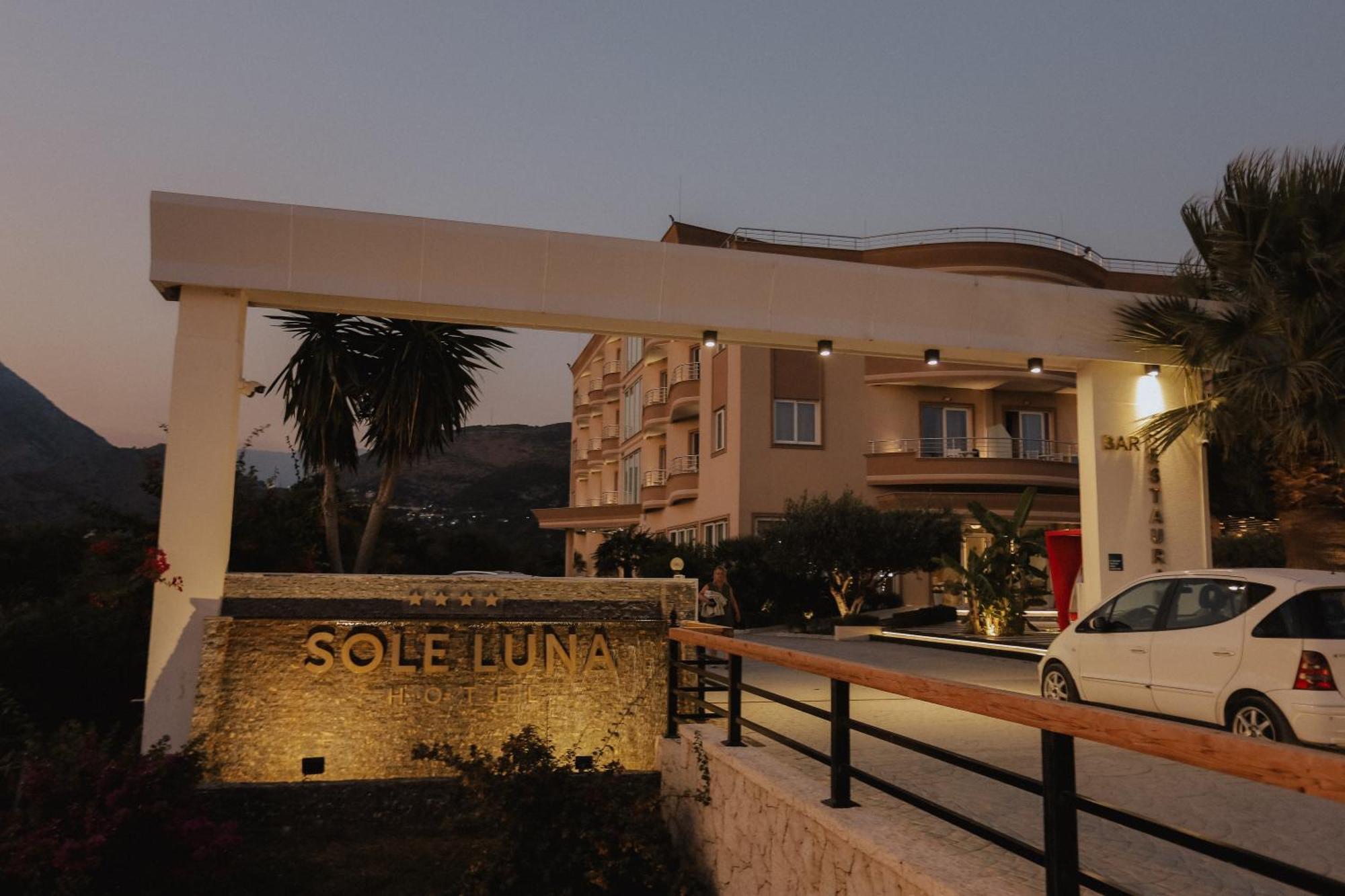 Sole Luna Hotel Borsh Exterior foto